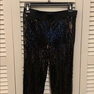 Sequin Leggings black